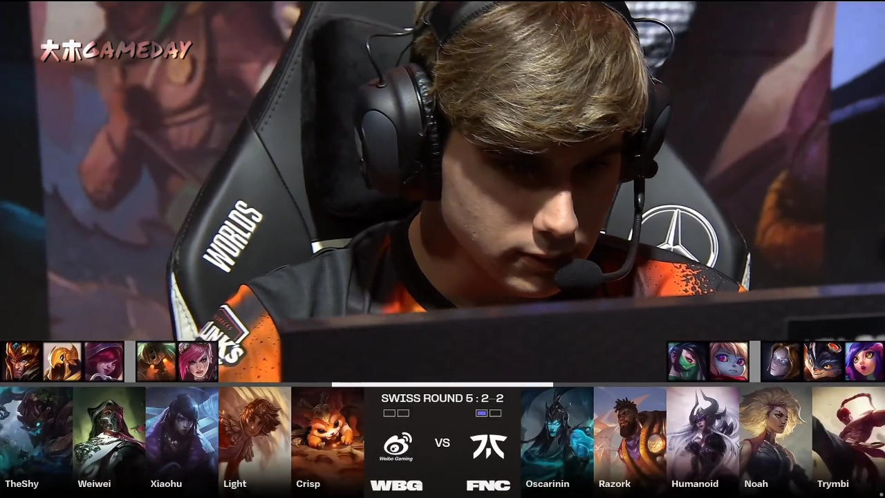 FNC绝杀IG，Xiaohu开启传奇时刻成都决赛之夜2:1（深圳）